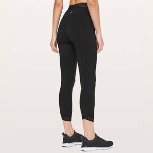 Lululemon Find Focus 7/8 Tight Legging 25”Black Sz 2 Like New Rare Find Retired